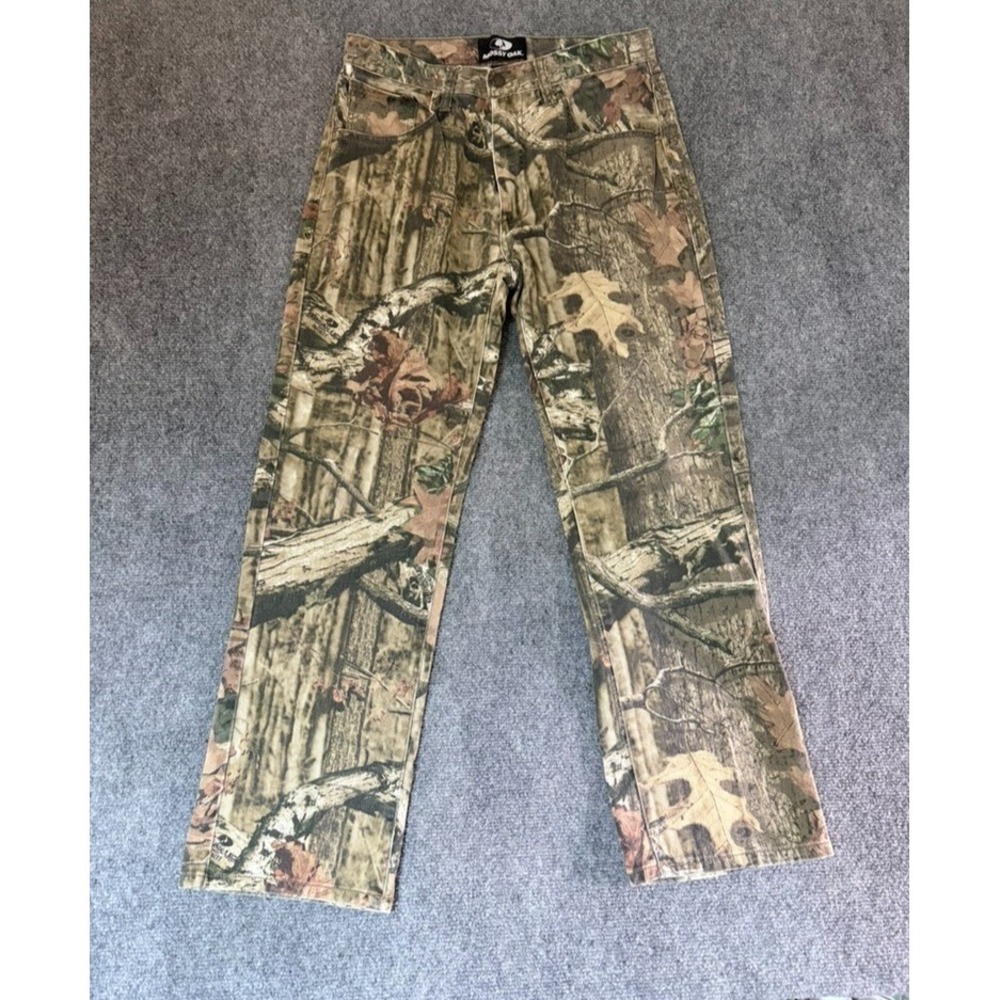 Mossy Oak Men's Pants Camouflage‎ Outdoor Hunting Style #55761-C1 Size 32X30